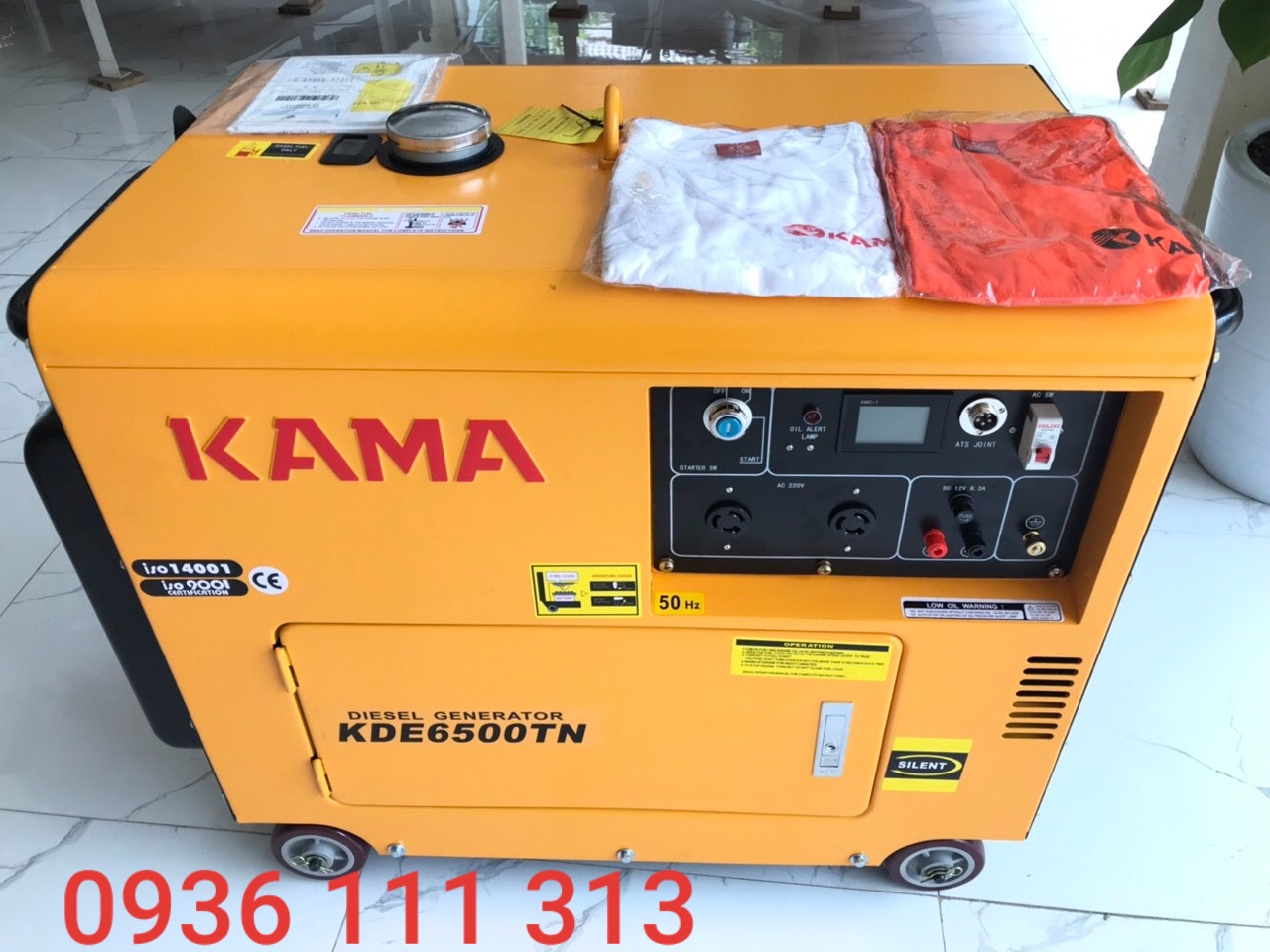 Máy phát điện chạy dầu diesel Kama