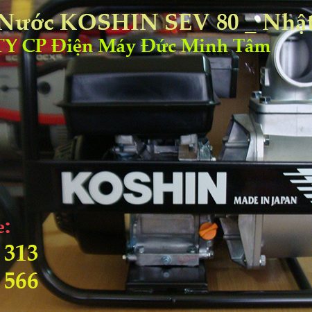 Máy Bơm KOSHIN SEV 80X - Japan