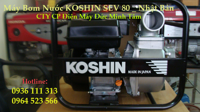 Máy Bơm KOSHIN SEV 80X - Japan
