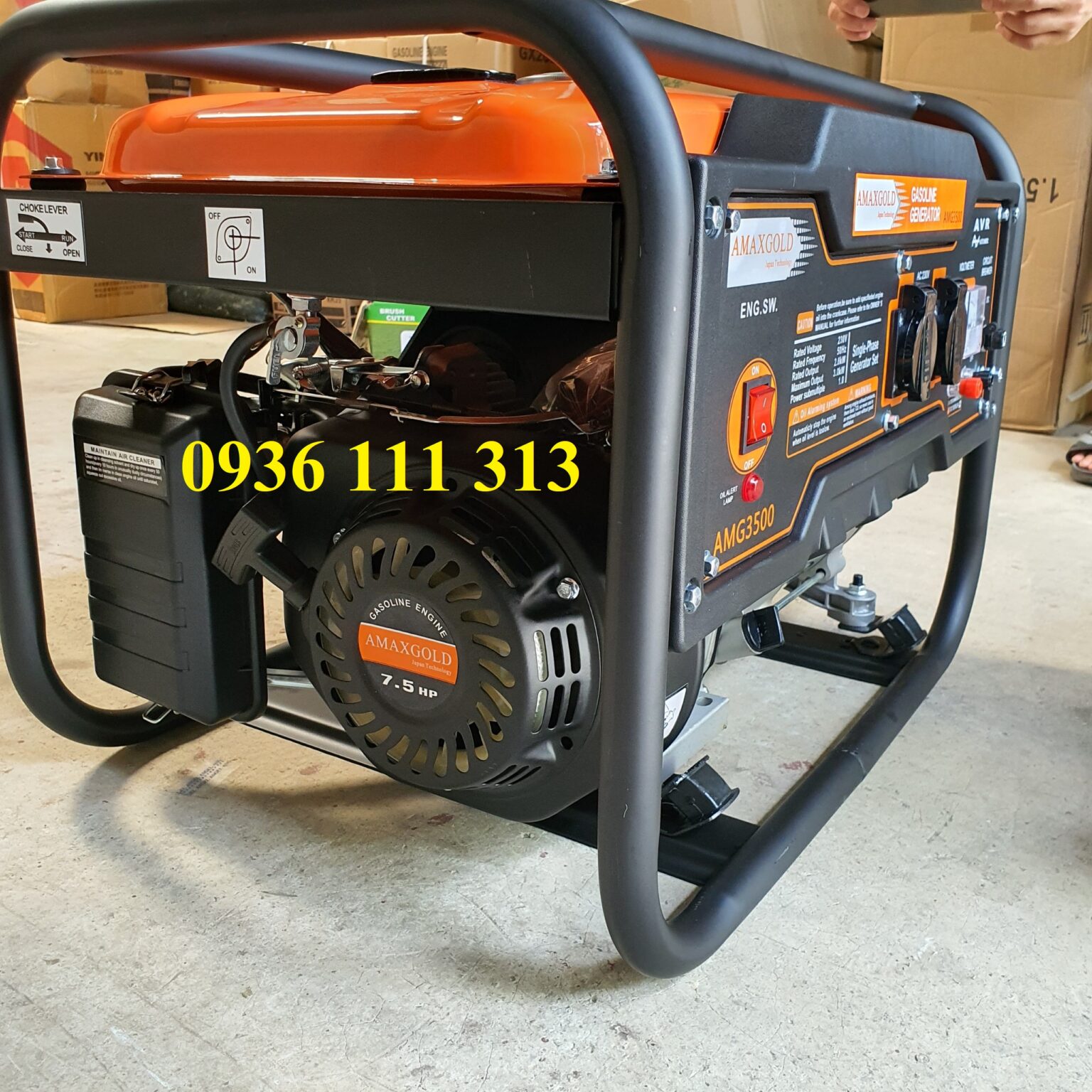 Động Cơ Xăng 7.5HP - AMG 3500