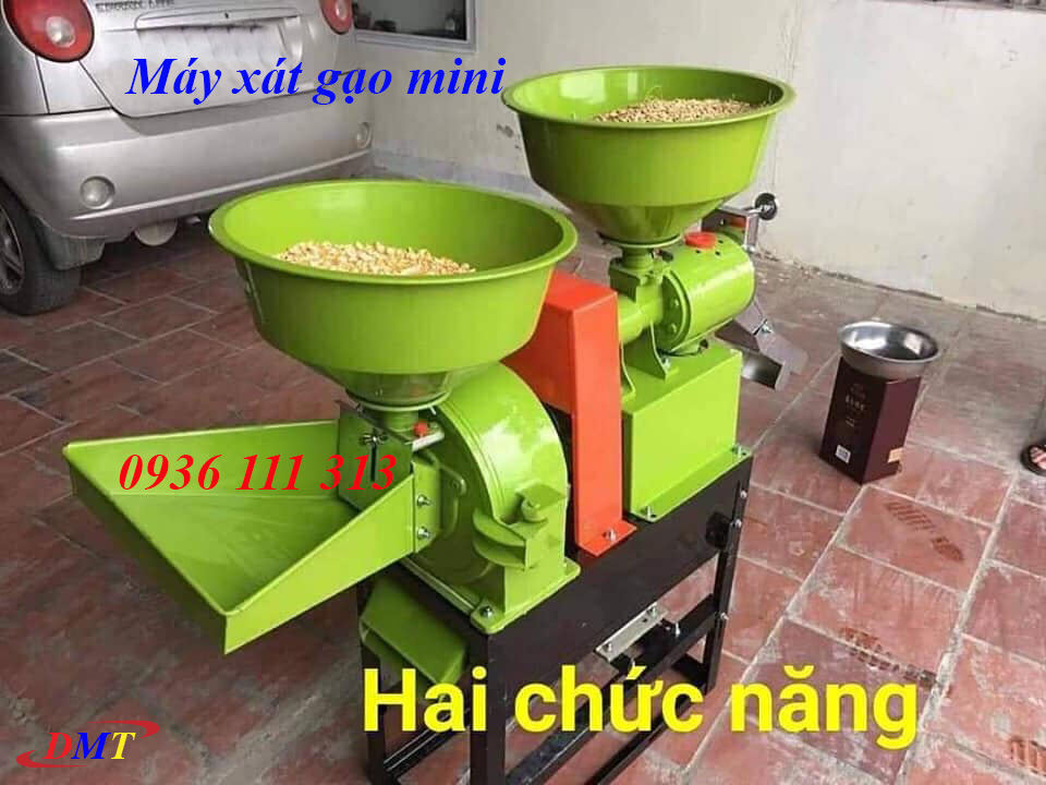 Cách sử dụng máy xát gạo mini