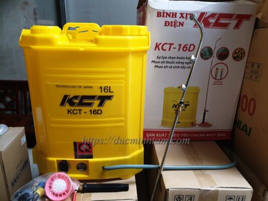Bình phun thuốc chạy điện KCT 16D