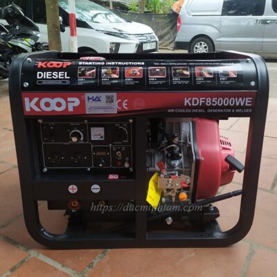 Máy phát điện cho máy hàn Diesel KDF8500WE